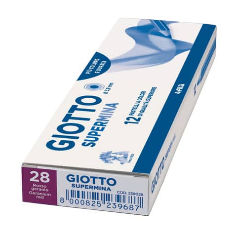 Matita colorata GIOTTO Supermina rosso geranio 23902800